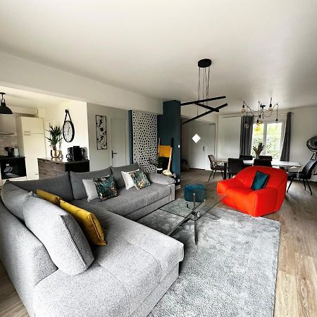 Les Temps Heureux Exclusivement Familles Villa Quimper Bagian luar foto