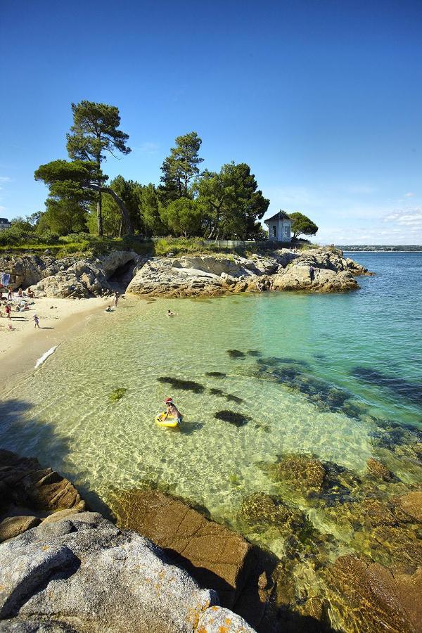 Les Temps Heureux Proche Du Centre Et Plages Quimper Bagian luar foto